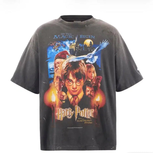 [BUNJANG] Saint Michael x Harry Potter Sorcerer's Stone T-Shirt XL / [XL] 세인트 미카엘 x 해리포터 마법사의돌 반팔