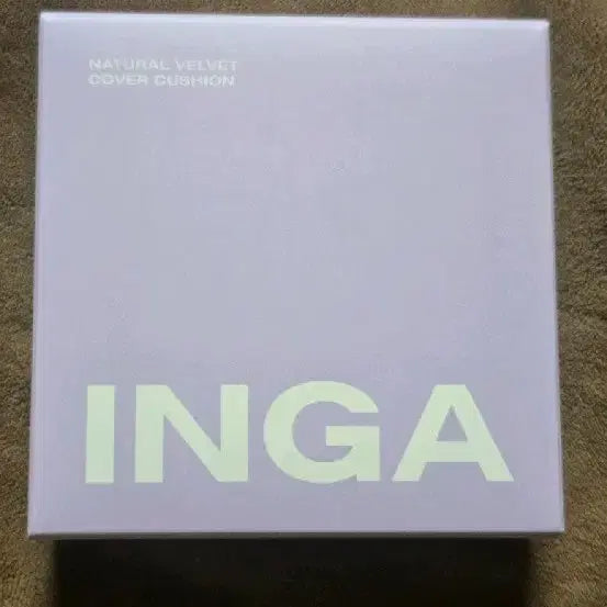 [BUNJANG] Inga Natural Velvet Cover Cushion #21P Natural Pink (Sealed) / [미개봉] 잉가 내추럴 벨벳 커버 쿠션 #21P 내추럴 핑크