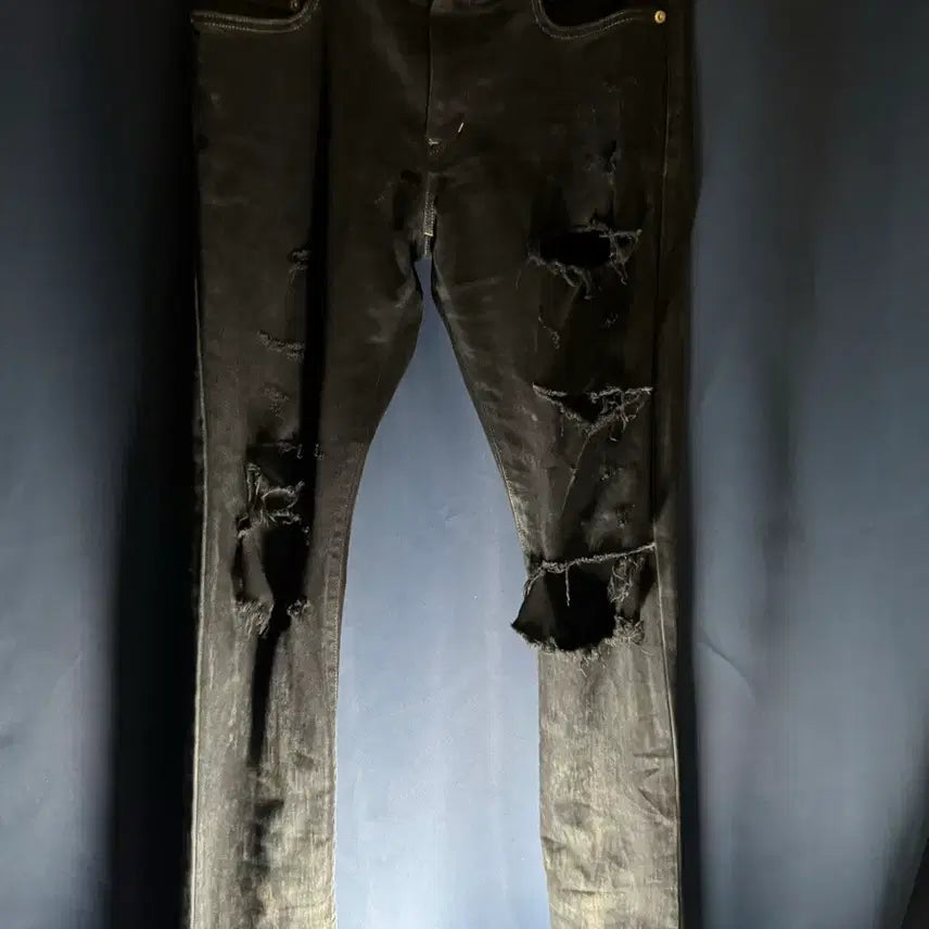 [BUNJANG] Saint Laurent Hedi Slimane Season M65 Jeans / 생로랑 에디 시즌 무파진