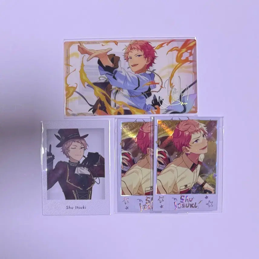 [BUNJANG] Ensemble Stars! Itsuki Shu 9th Anniversary Clear Card & 10th Anniversary Special Photocard Set / 앙스타 이츠키 슈 9주년 클리어카드 10주년 특전 파샷츠 서장 폴라