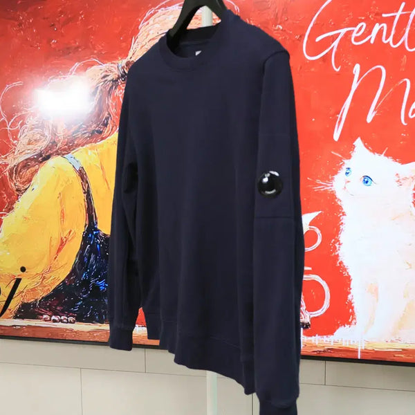 [BUNJANG] C.P. Company Navy Lens Sweatshirt / 깔끔한 네이비 컬러, C.P. 컴퍼니 렌즈 맨투맨