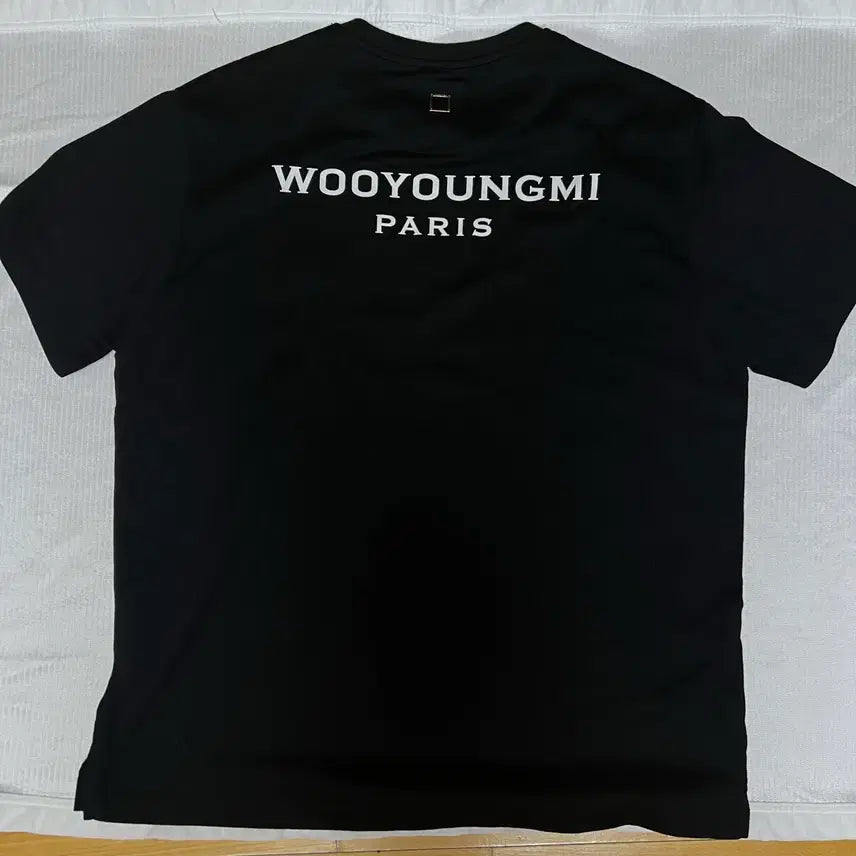 [BUNJANG] Wooyoungmi Back Logo Short Sleeve T-Shirt Size 46 / [ 46 ] 우영미 백로고 반팔티