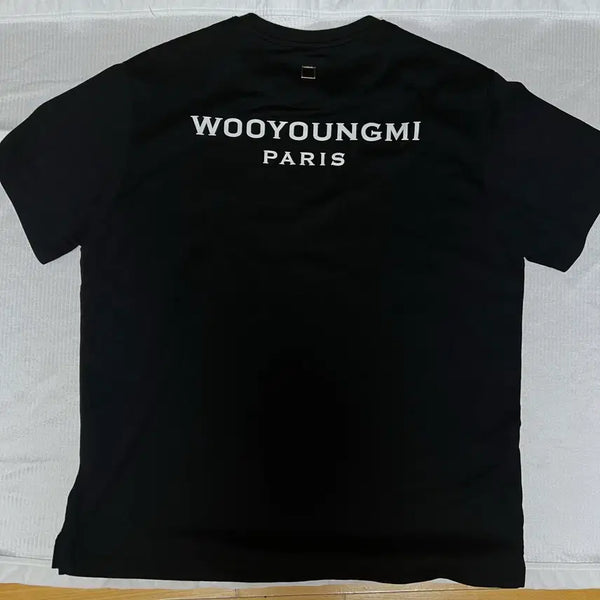 [BUNJANG] Wooyoungmi Back Logo Short Sleeve T-Shirt Size 46 / [ 46 ] 우영미 백로고 반팔티