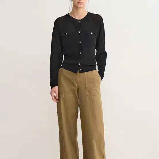 [BUNJANG] SJSJ 2025 Wide Color Denim Pants / 한섬 SJSJ 25년 와이드 컬러 데님 팬츠