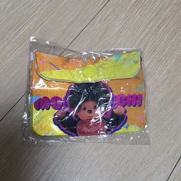 [BUNJANG] Monchhichi Flat Pouch Gacha Keychain Coin Wallet Card Holder / 몬치치 플랫 파우치 가챠 키링 동전지갑 카드지갑