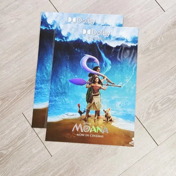 [BUNJANG] Moana Dolby Cinema A3 Poster / 모아나 돌비시네마 포스터 A3 돌비포스터 Dolby