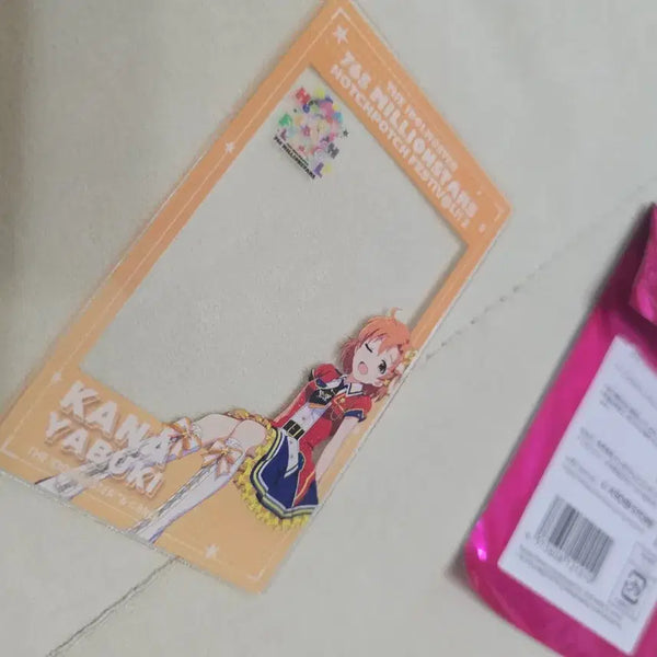 [BUNJANG] Yabuki Kana Trading Clear Card Acrylic Charm / 밀리시타 야부키 카나 굿즈