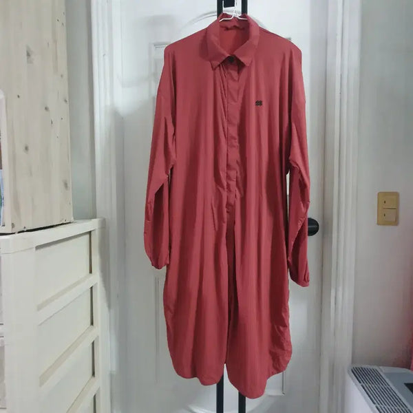 [BUNJANG] Kolon Sport Women's Summer Long Windbreaker (Size 100) / 코오롱스포츠 여성77 생활방수 여름 롱바람막이