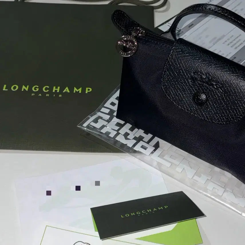 [BUNJANG] Longchamp Le Pliage Original XS Pouch Mini Bag Black / [상태최상,정품] 롱샴 르 플리아쥬 원 xs 파우치 미니백 블랙