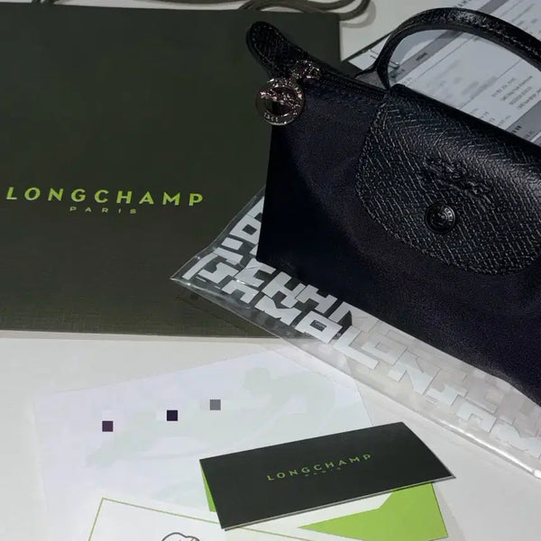 [BUNJANG] Longchamp Le Pliage Original XS Pouch Mini Bag Black / [상태최상,정품] 롱샴 르 플리아쥬 원 xs 파우치 미니백 블랙
