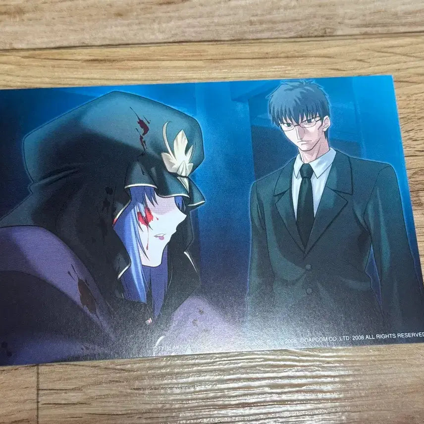 [BUNJANG] Fate Unlimited Codes Caster C74 Lucky Bag Postcards (Set of 2) / 페이트 언리미티드 코드 캐스터 C74 복주머니 엽서 2매
