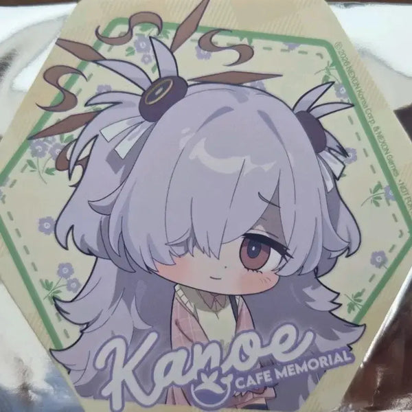 [BUNJANG] Blue Archive Kaede Memorial Coaster / 블루 아카이브 카페 메모리얼 카에데 코스터