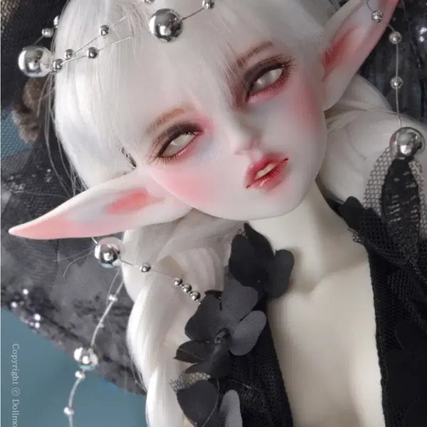 [BUNJANG] Dolmoa Flower Fairy Black Elf Zinna Ball-Jointed Doll (MSD Size) / 돌모아(구관):Flower Fairy Black Elf Zinna