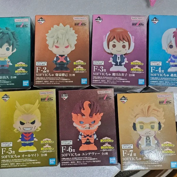 [BUNJANG] My Hero Academia Ichiban Kuji Prize F Sofvicchu Full Set / 나히아 제일복권 F상 소프빅츄 풀세트 일괄