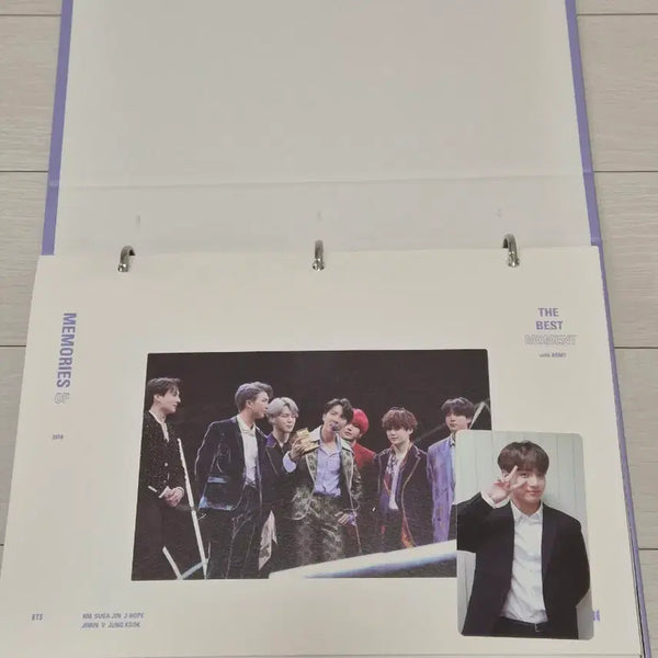 [BUNJANG] BTS 2018 Memories Jungkook Photocard / 방탄 2018 메모리즈 정국 포카