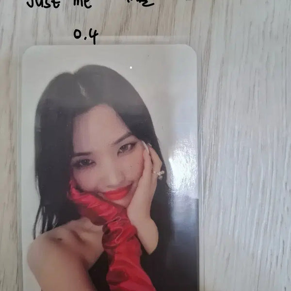 [BUNJANG]  (G)I-DLE Soyeon 'Just Me' MD Watch Strap Photocard / 아이들 소연 just me md 시계줄 포카