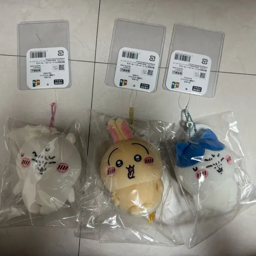 [BUNJANG] Chiikawa Hangover Mascot Plush Set / 치이카와 숙취 마스코트