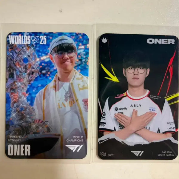 [BUNJANG] T1 Oner World's Photocard Bundle Set / 대전 msi 팬페스타 오너 월즈 포토카드, msi포토카드 일괄판매