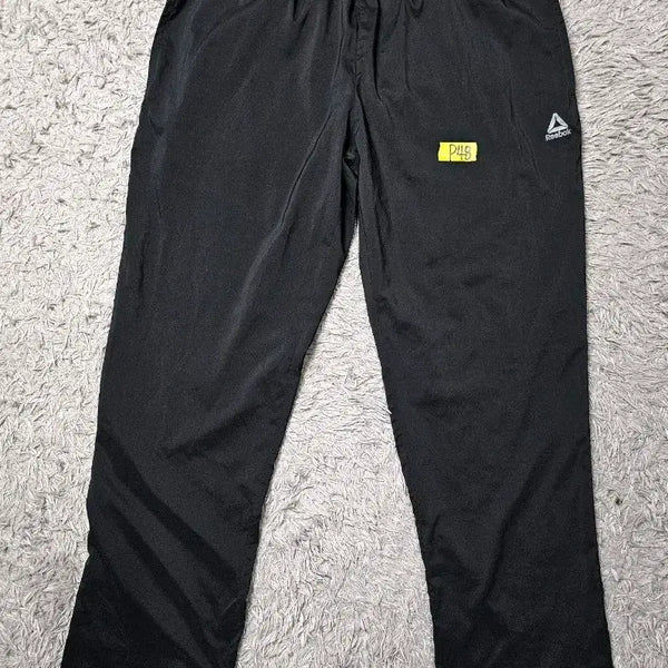[BUNJANG] Reebok Woven Training Pants Black 3XL / 리복 우븐 트레이닝 팬츠 블랙 3XL