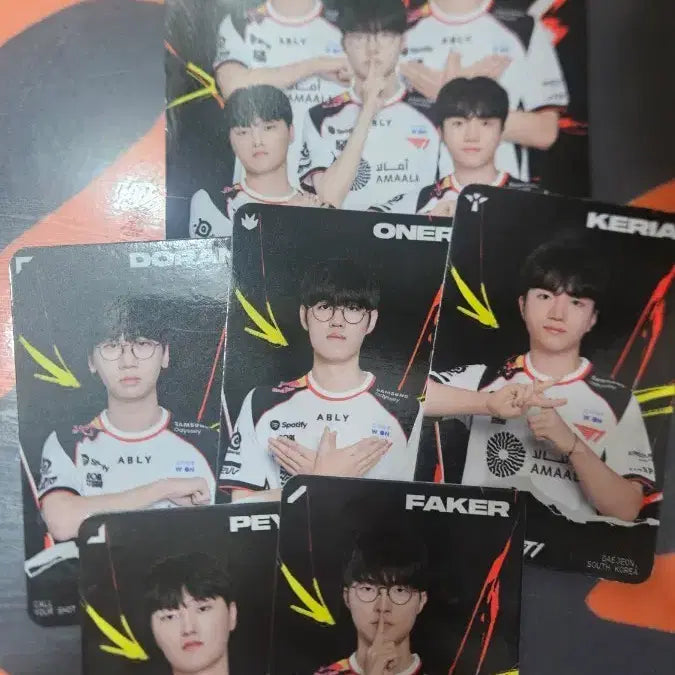 [BUNJANG] T1 Photocard Set / T1 포토카드 세트