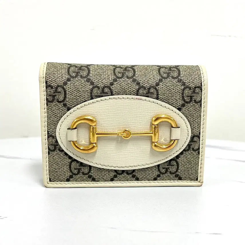 [BUNJANG] Gucci Horsebit 1955 Card Wallet / 구찌 홀스빗 1955 카드지갑 반지갑 (621887)