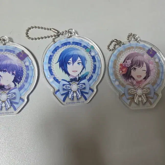 [BUNJANG] Nigo 3-Piece Acrylic Keychain Set / 니고 아크릴 키링 3종