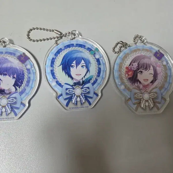 [BUNJANG] Nigo 3-Piece Acrylic Keychain Set / 니고 아크릴 키링 3종
