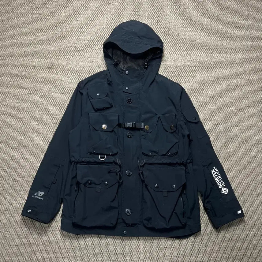 [BUNJANG] New Balance x Eastlogue GORE-TEX Jacket Black L / 뉴발란스X이스트로그 고어텍스 자켓 블랙 L