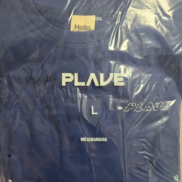 [BUNJANG] PLAVE 1ST FANCON T-Shirt Blue / 플레이브 첫팬콘 엠디 의류