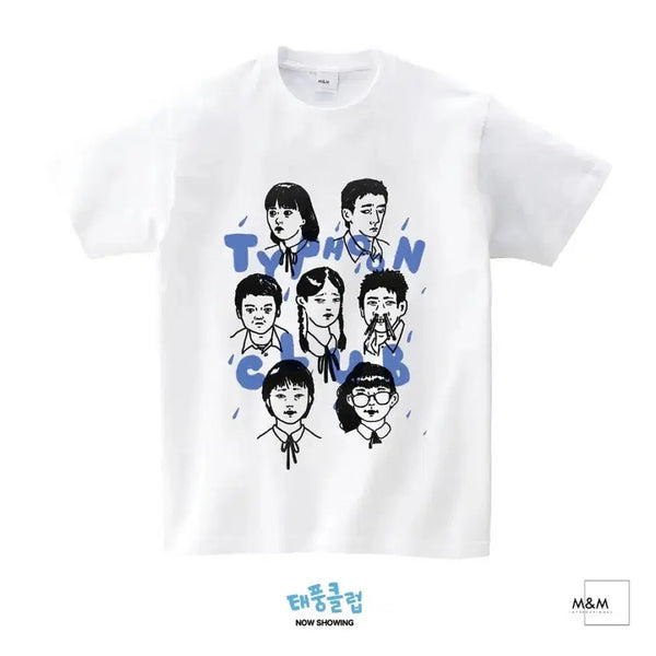 [BUNJANG] Taepung Club Goods Package T-Shirt / 태풍클럽 굿즈패키지 티셔츠