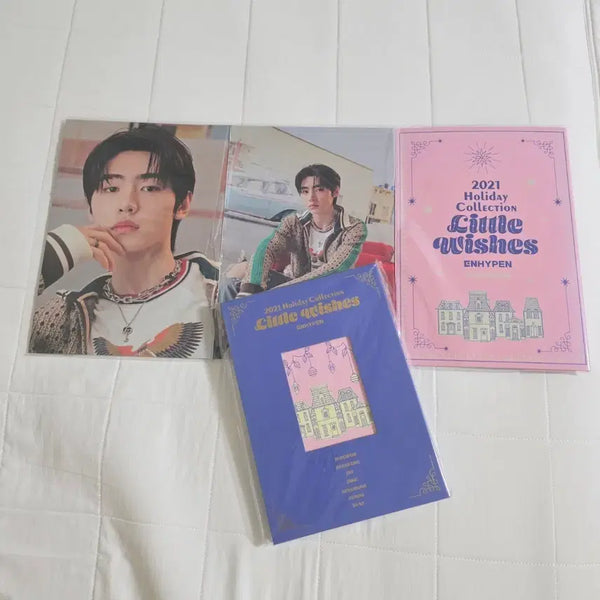 [BUNJANG] ENHYPEN 2021 Holiday Collection 3D Stand Photo Sung-hoon & Photobook (All Members) Set / [2021 홀리데이] 3D SIDED STAND PHOTO & PHOT