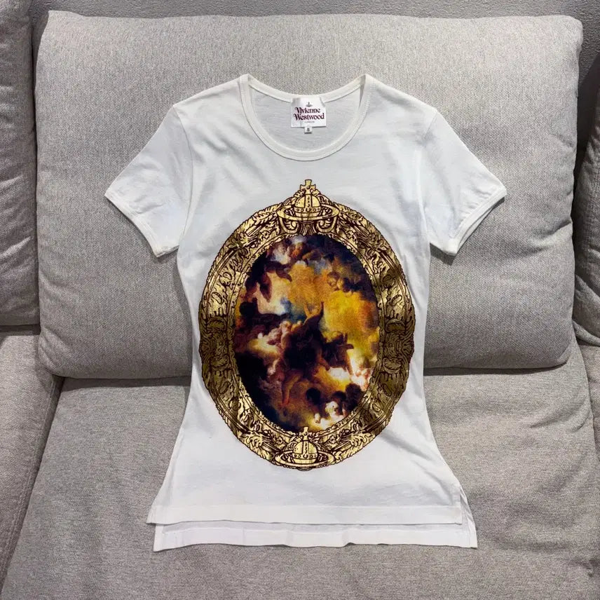 [BUNJANG] Vivienne Westwood Printed T-Shirt / Vivienne Westwood 비비안웨스트우드 프린팅 반팔티셔츠