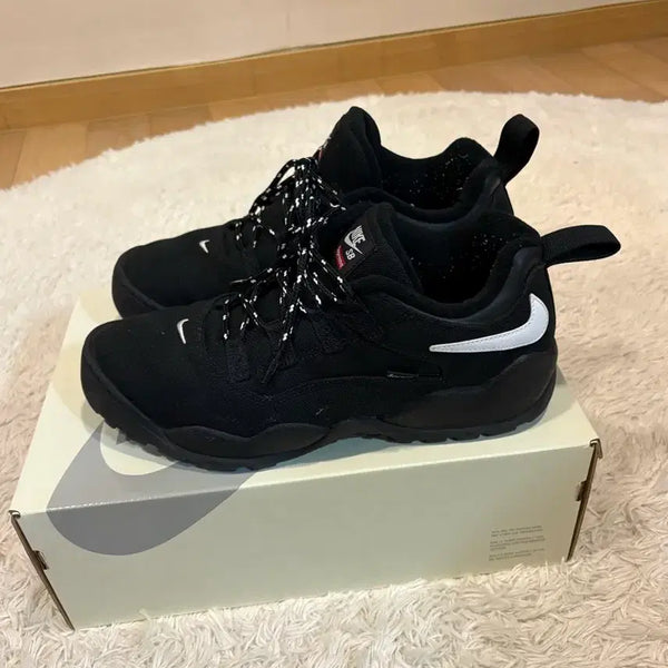 [BUNJANG] Nike Supreme SB Darwin Low Black / 290) 나이키 슈프림 sb 다윈 로우 블랙