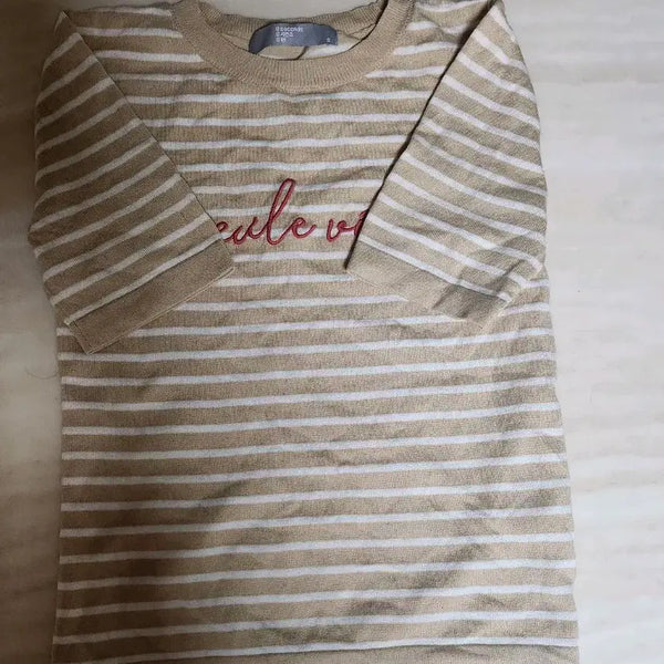 [BUNJANG] 8seconds Striped Knit S / (에잇세컨즈) 단가라 니트 S