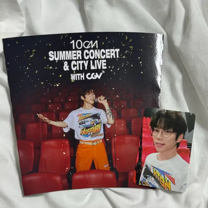 [BUNJANG] 10CM CGV Festival Photocard Bundle Set / 10CM CGV 팝콘홀더, 페스티벌 포카 일괄판매