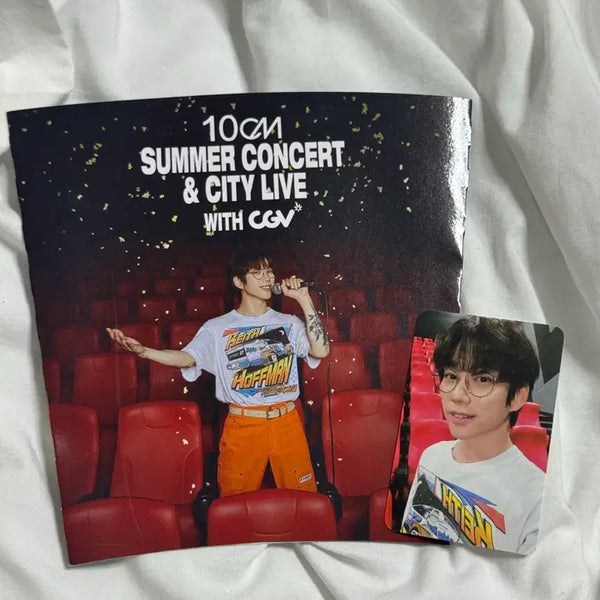 [BUNJANG] 10CM CGV Festival Photocard Bundle Set / 10CM CGV 팝콘홀더, 페스티벌 포카 일괄판매