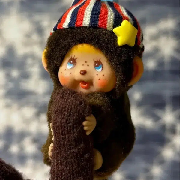 [BUNJANG] Retro Vintage Monchhichi Clip / 레트로 고전 빈티지 몬치치 집게