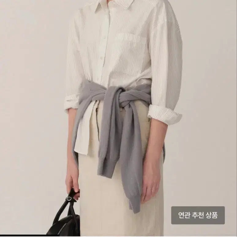 [BUNJANG] Kinder Salmon Cotton Stripe Shirt / 킨더살몬 코튼 스트라이프 셔츠:)