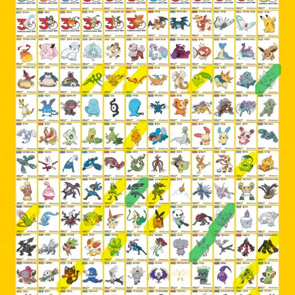 [BUNJANG] Pokemon 30th Anniversary Season 5 'Ttiibusil' Sticker Set / 포켓몬 30주년 2026 NEW 시즌5 띠부씰 교환 및 판매