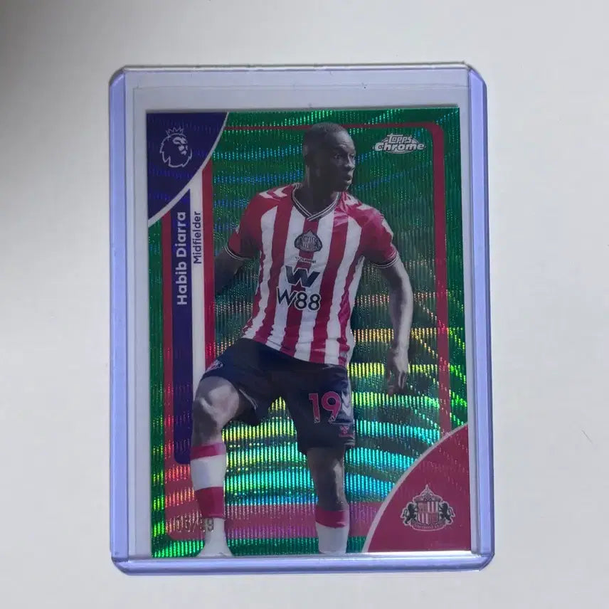 [BUNJANG] Sunderland Habib Diallo Football Card Limited Edition 99 / 선덜랜드 하빕 디아라 축구 카드 99한정