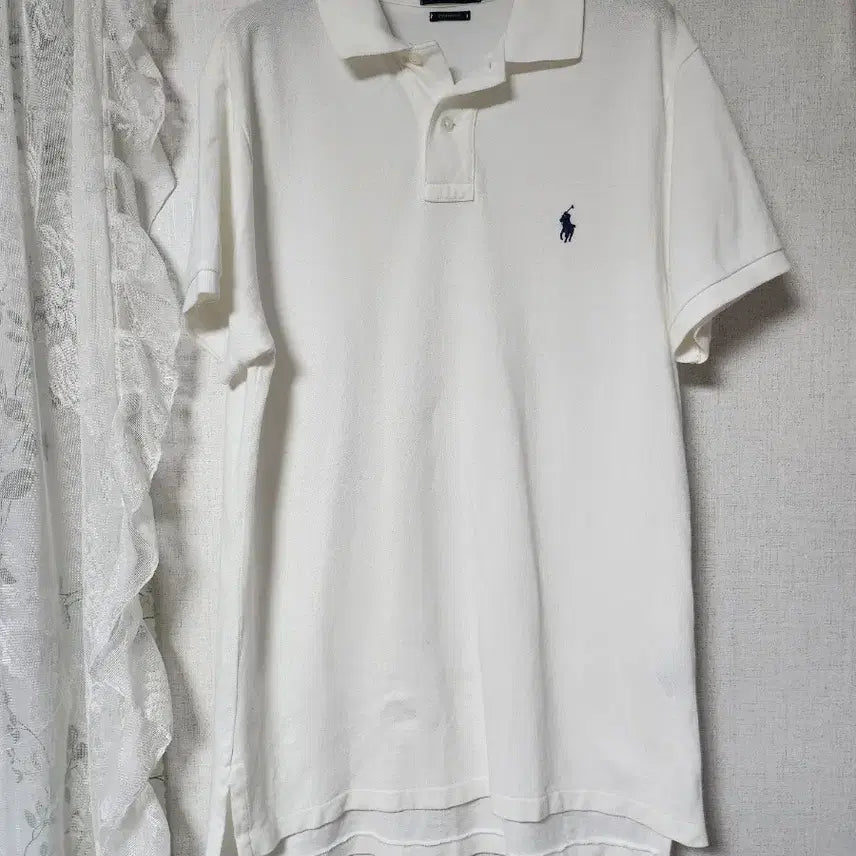 [BUNJANG] Polo Ralph Lauren Short Sleeve Polo Shirt - White / 폴로 랄프로렌 반팔 카라티 화이트