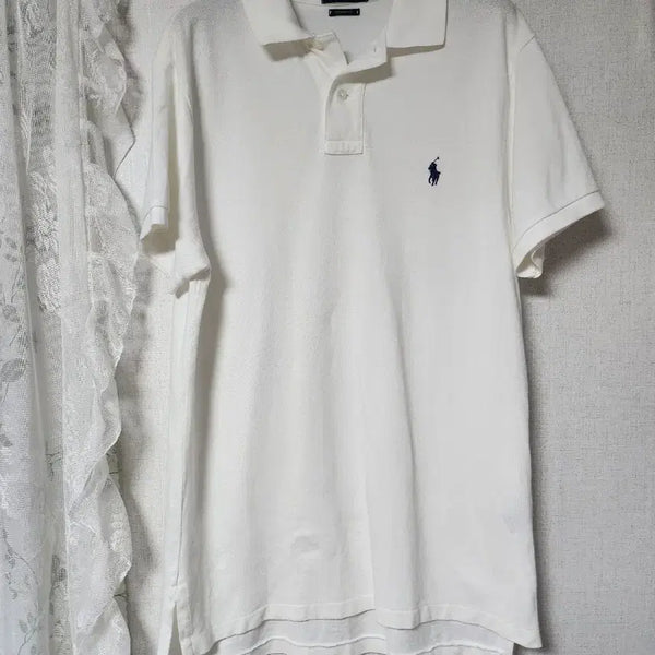 [BUNJANG] Polo Ralph Lauren Short Sleeve Polo Shirt - White / 폴로 랄프로렌 반팔 카라티 화이트
