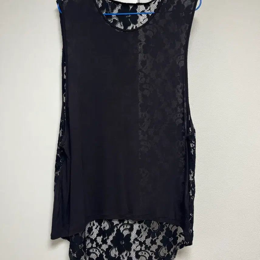 [BUNJANG] H&M Sleeveless See-Through Back Top / H&M 민소매 백 시스루