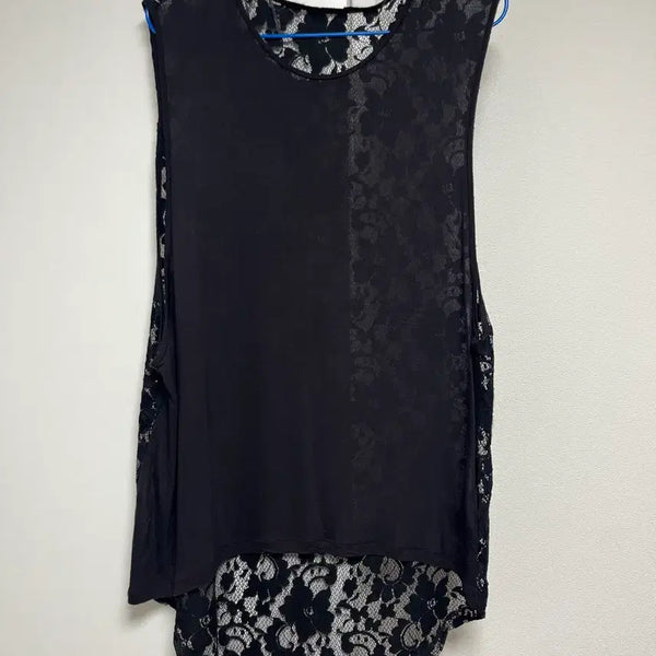 [BUNJANG] H&M Sleeveless See-Through Back Top / H&M 민소매 백 시스루