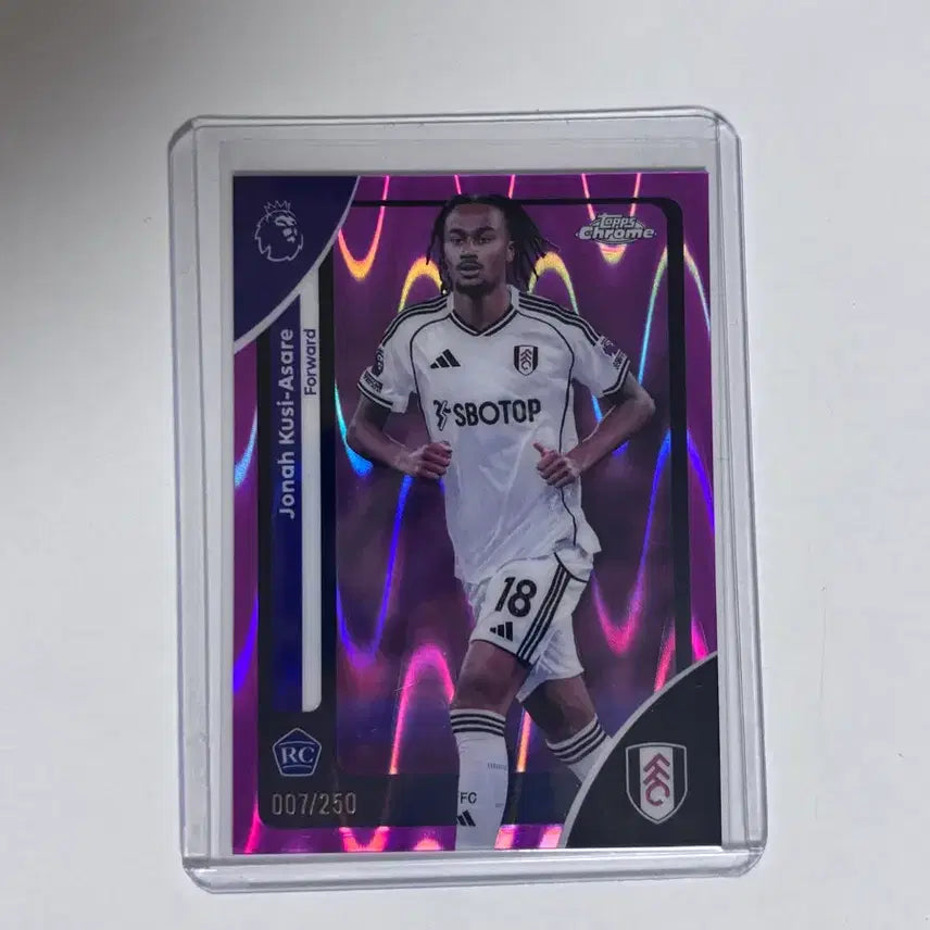 [BUNJANG] Fulham Rookie Joao Palhinha 2023-24 Obsidian Soccer Card 007/250 / 풀럼 루키 조나 쿠시-아사레 축구 카드 007/250 한정