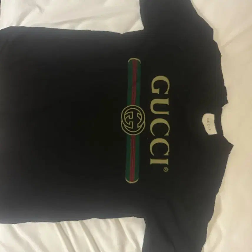 [BUNJANG] Gucci Embroidered Flower Logo T-Shirt / 구찌 반팔