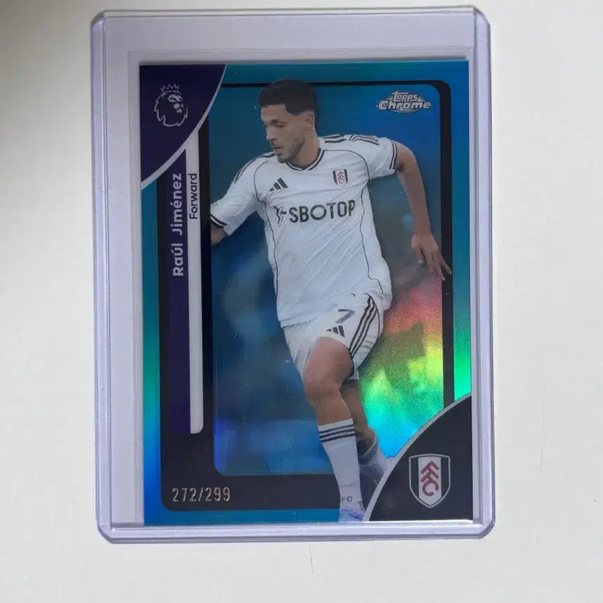 [BUNJANG] Fulham Raul Jimenez Limited Edition Soccer Card #272/299 / 풀럼 라울 히메네스 299한정 축구 카드