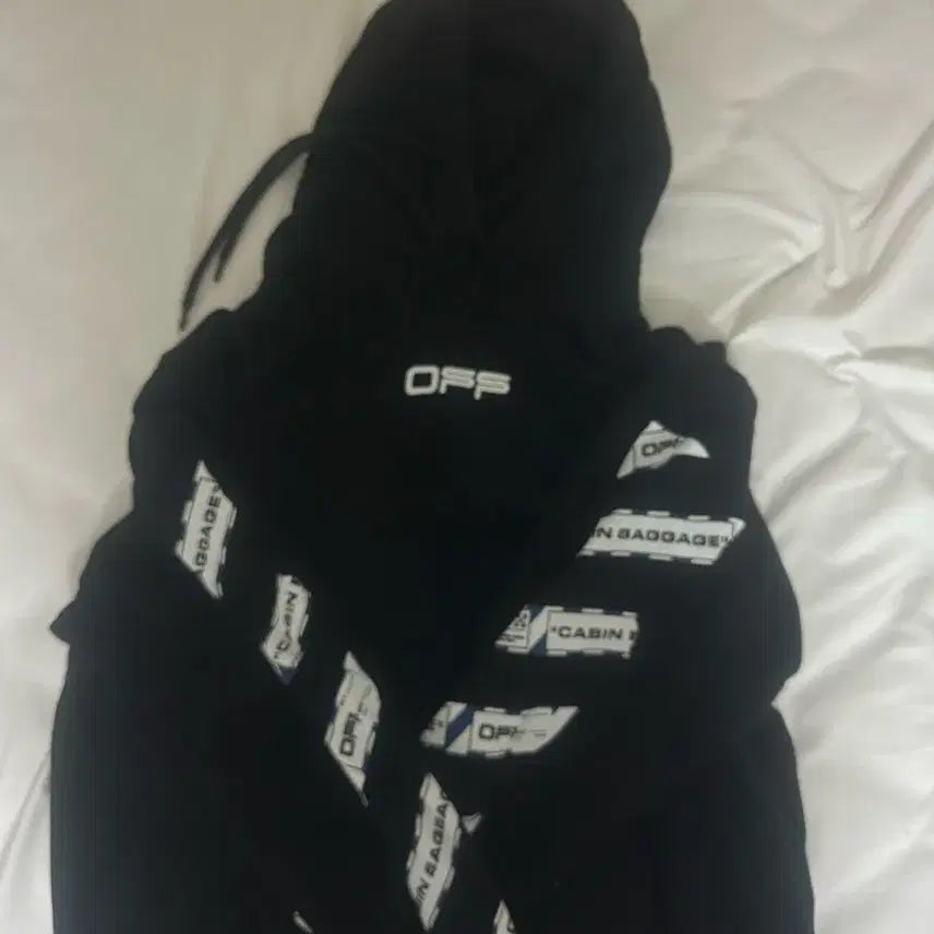 [BUNJANG] Off-White Hoodie / 오프화이트 후드티