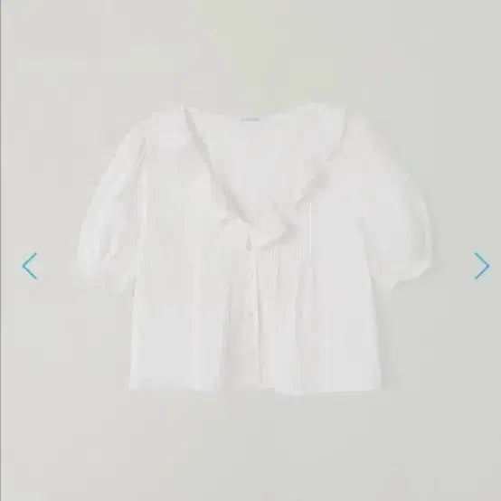 [BUNJANG] TANATT Shirring Blouse / 타낫 셔링 블라우스 WAVE SHIRRING BLOUSE:)