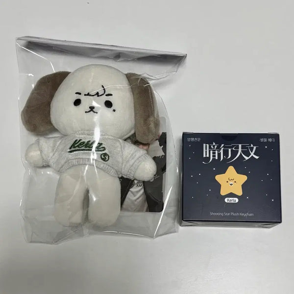 [BUNJANG] T1 Keria Onsety 15cm Doll Keychain & Amhaengcheonmun Star Keychain Bundle Set / T1 티원 케리아 온세티 15cm 인형 키링, 암행천문 손글씨 별키링
